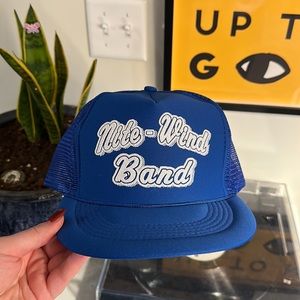 🧢 Vintage Capital Caps Nite-Wind Band Mesh Snapback Trucker Hat